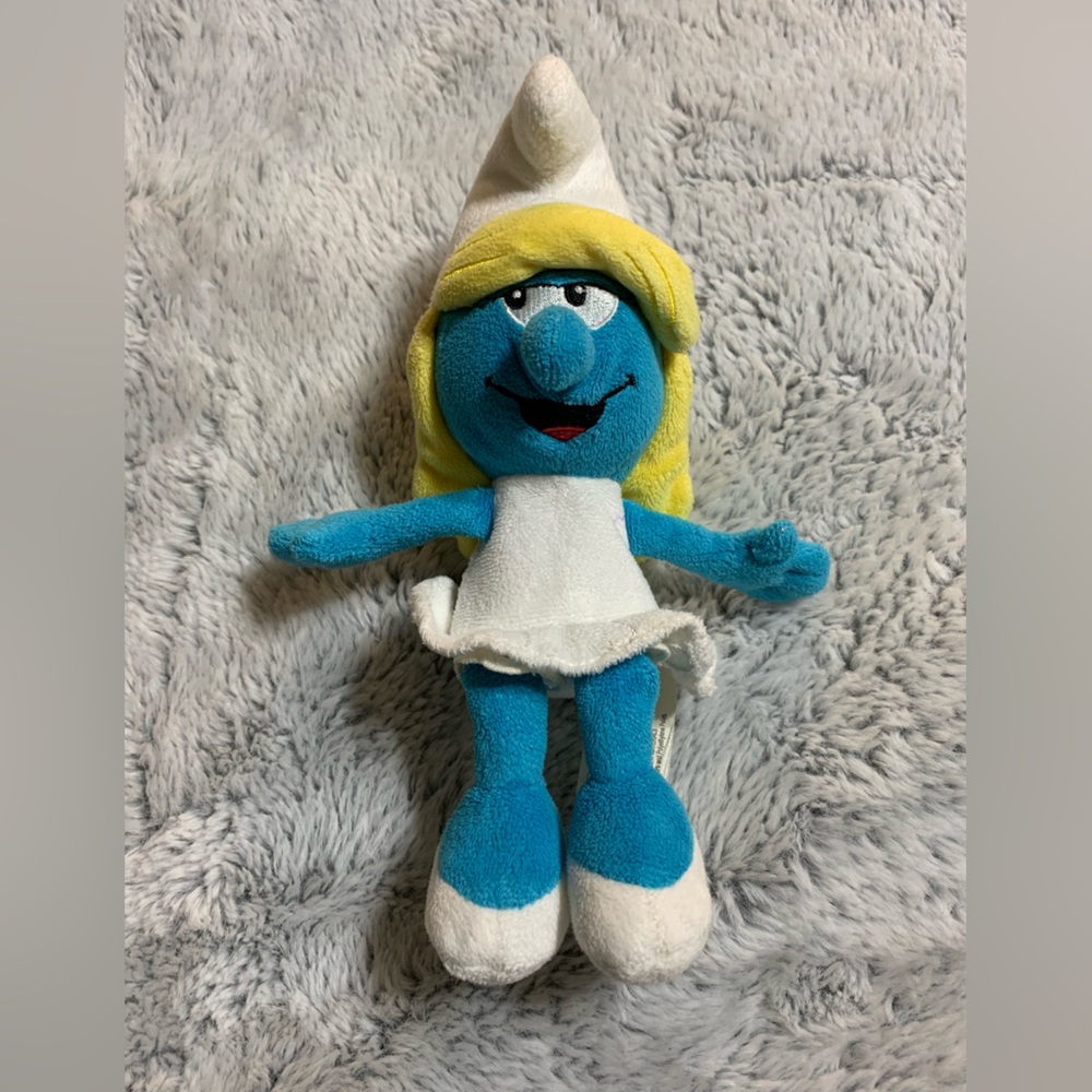 Smurf beanie plush